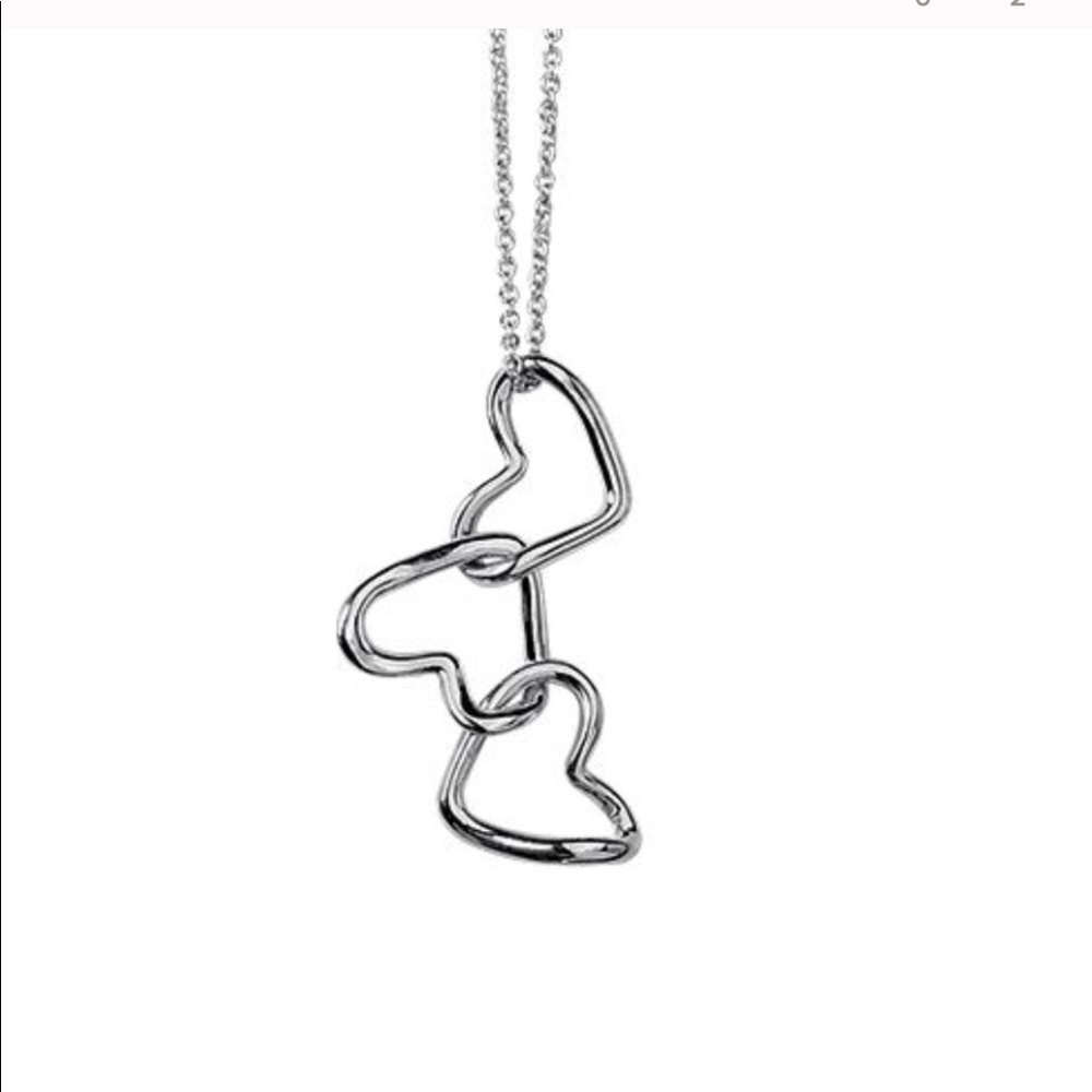 EUC lia Sophia Heartthrob necklace